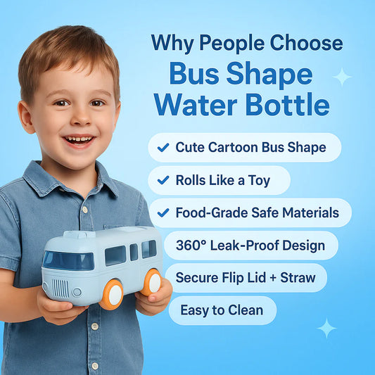 Kids bus bottle