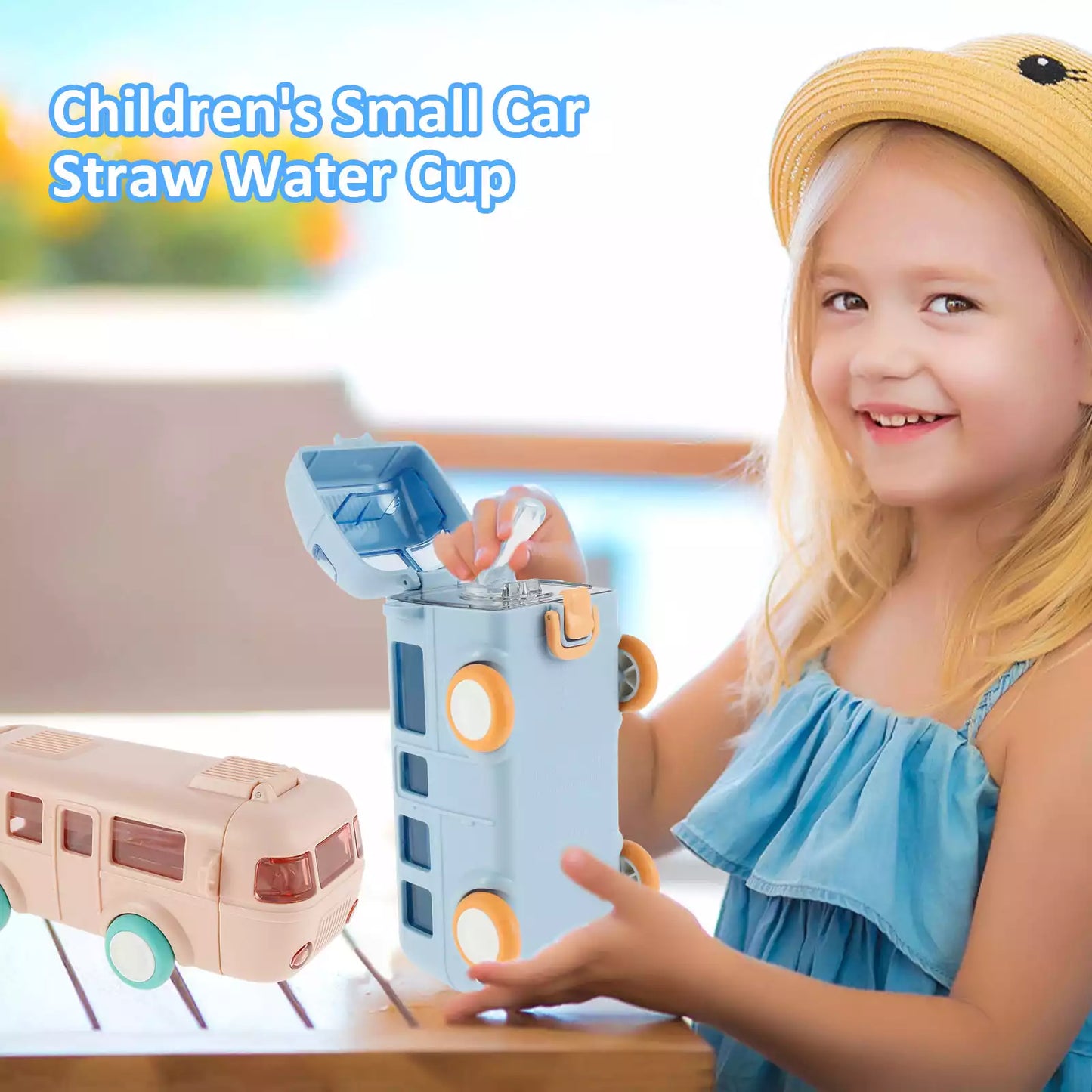 Kids bus bottle