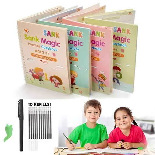 4 Magic Books